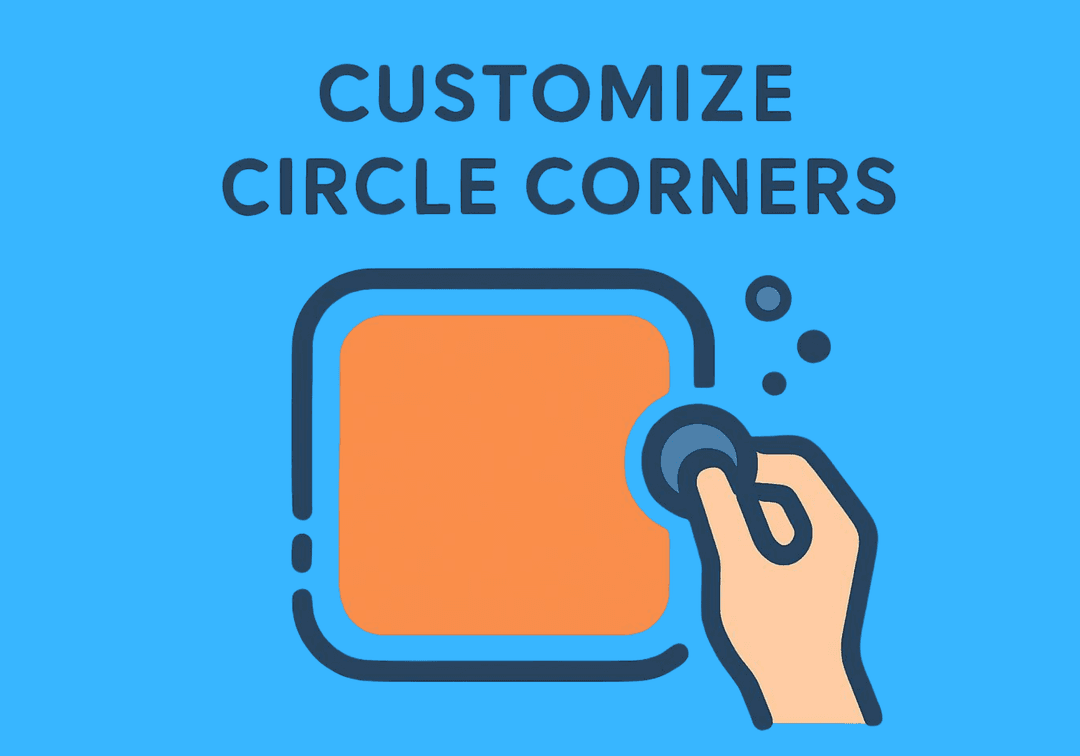 Drag Handles, Link/Unlink Corners & Live Preview