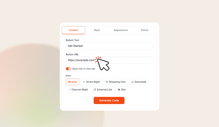 Free CTA Button Generator - Poper