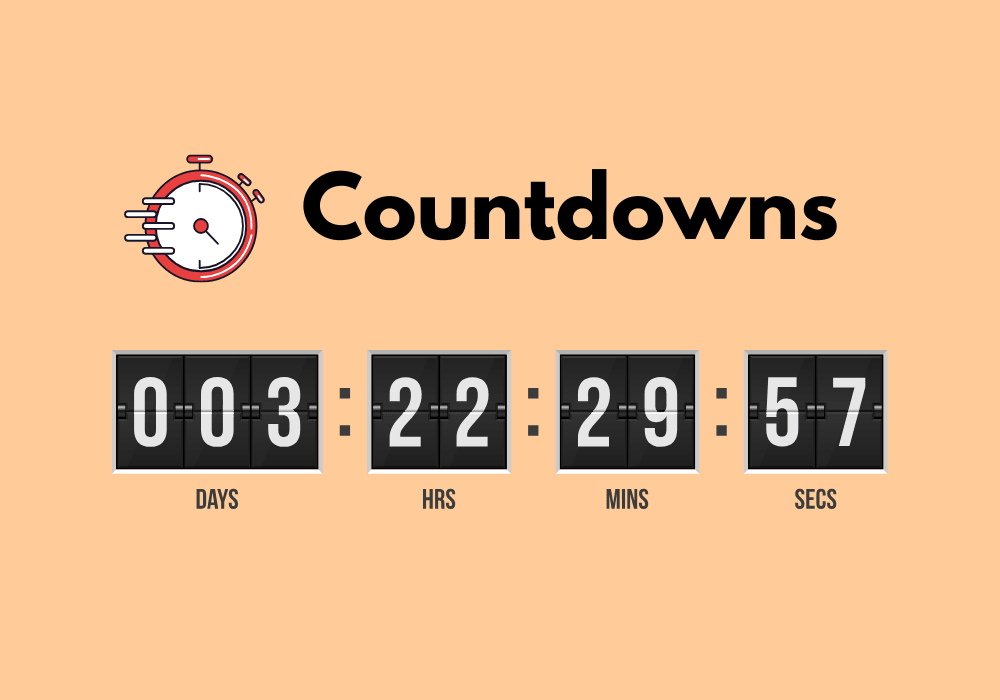 Why do we need Countdown Embeds?