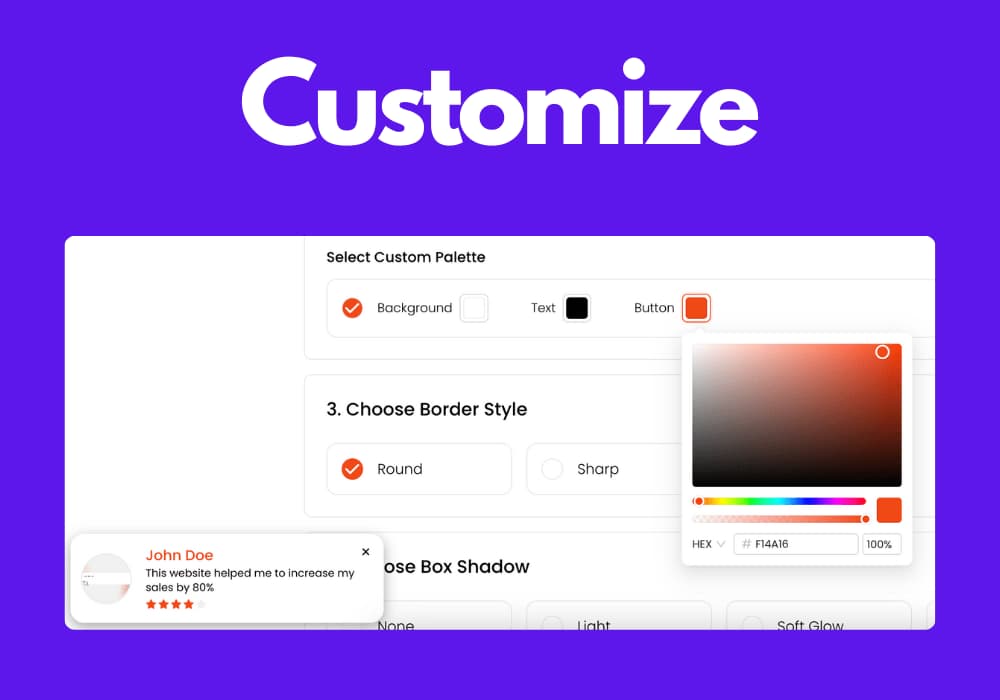 Fully Customizable for Your Brand