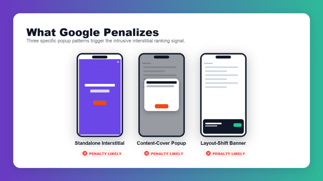 What Google Actually Penalizes