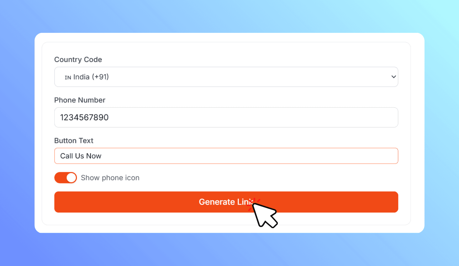 Select Country & Number