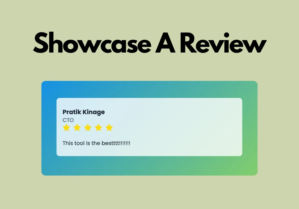 How to Showcase Reviews Effectively