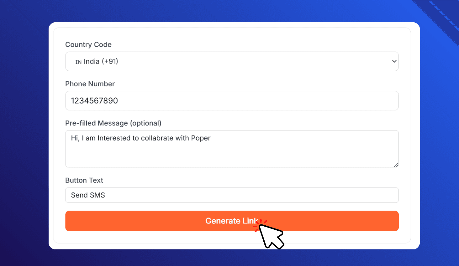 Select Country & Number