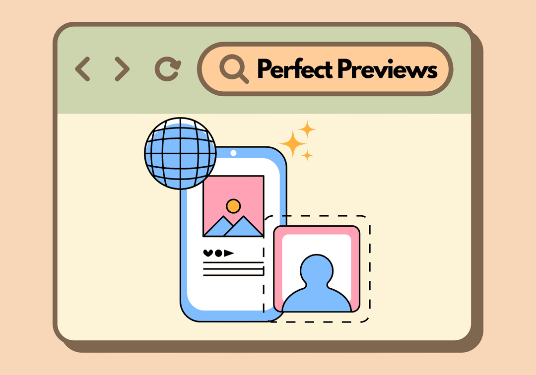 Pixel-Perfect Previews for 7 Social Platforms with Auto OG Tag Fetching