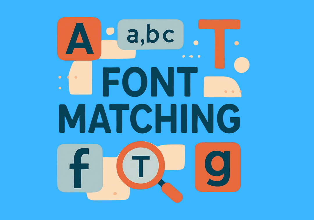 AI-Powered Font Matching in Three Steps