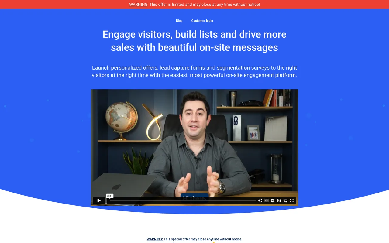 ConvertBox homepage