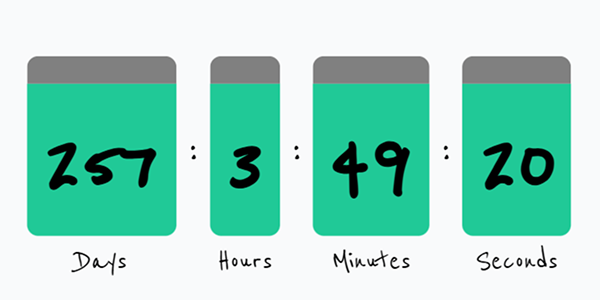 Christmas Countdown Template 2