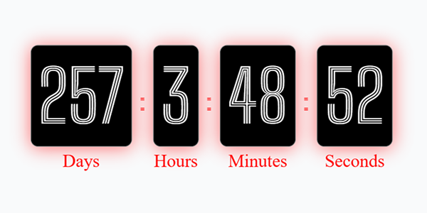 Christmas Countdown Template 3