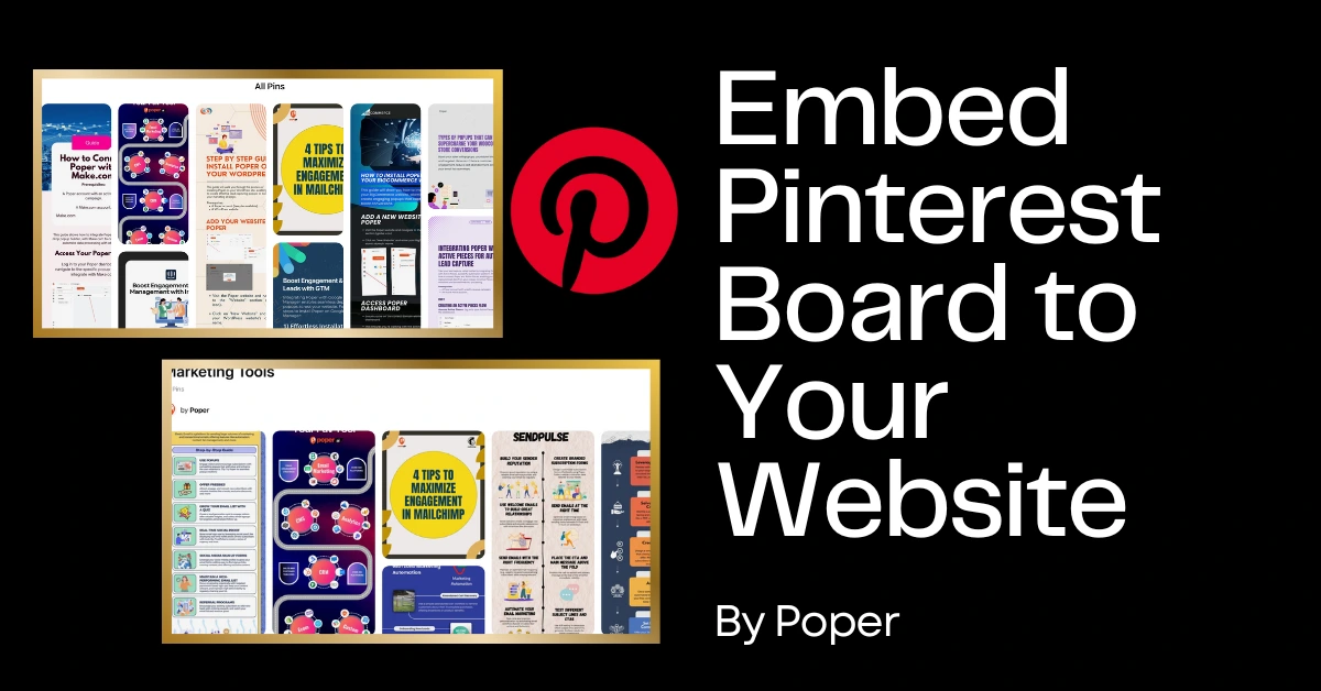 Embed Pinterest Board - Poper