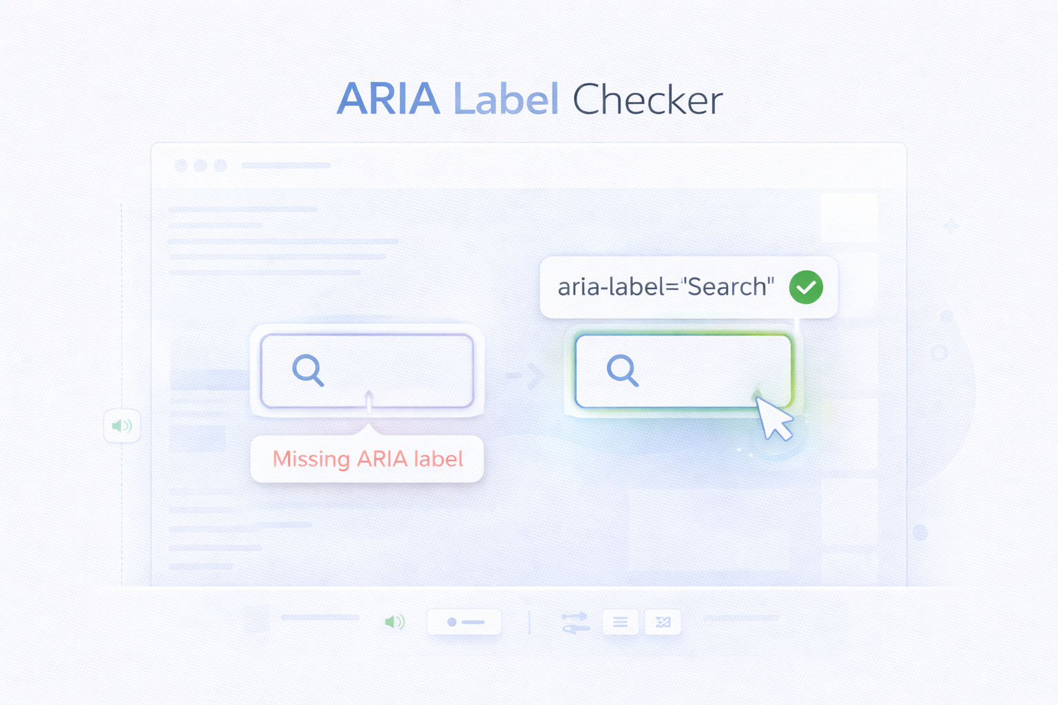 Free ARIA Label Checker - Poper