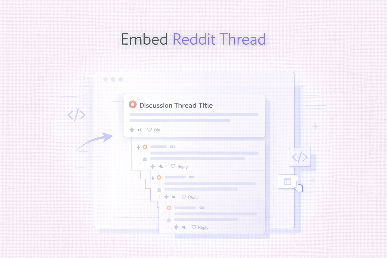 Embed Reddit Thread - Poper