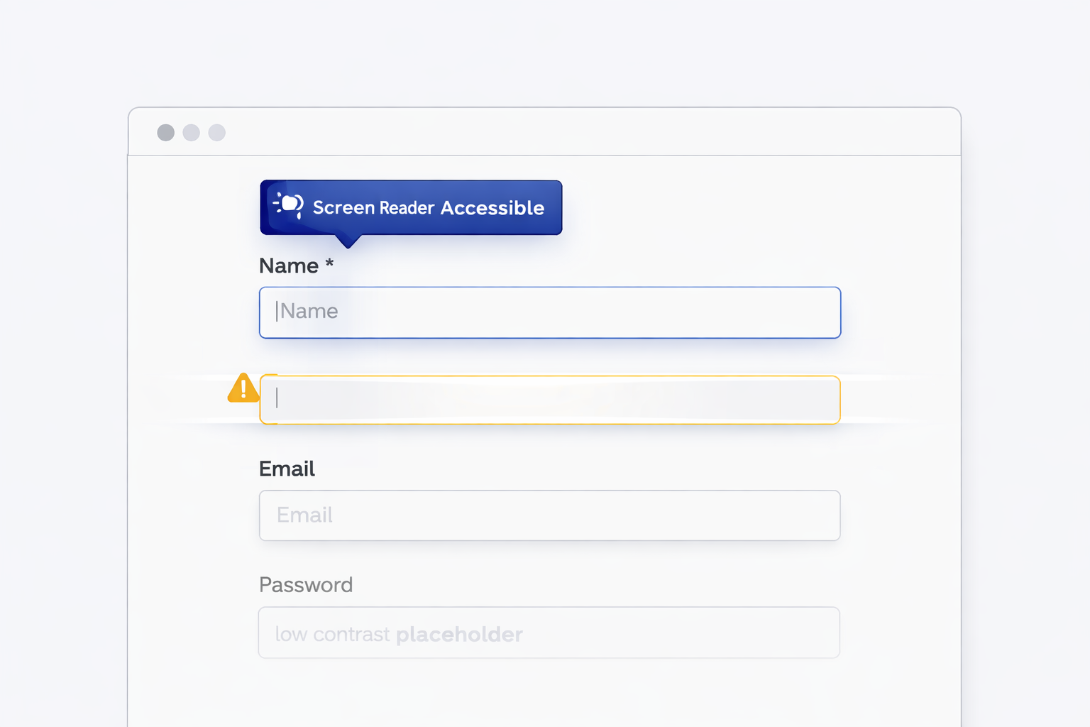 Form Field Accessibility Checker - Poper
