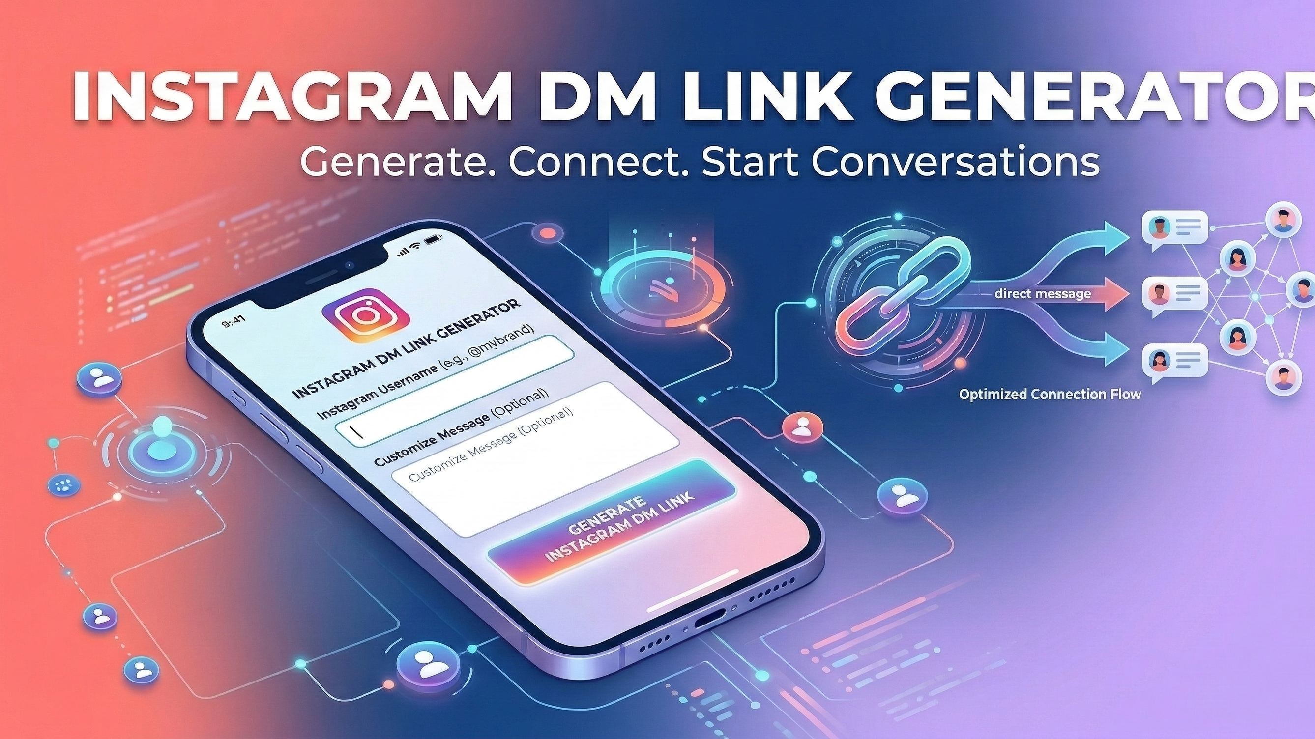 Free Instagram DM Link Generator - Poper