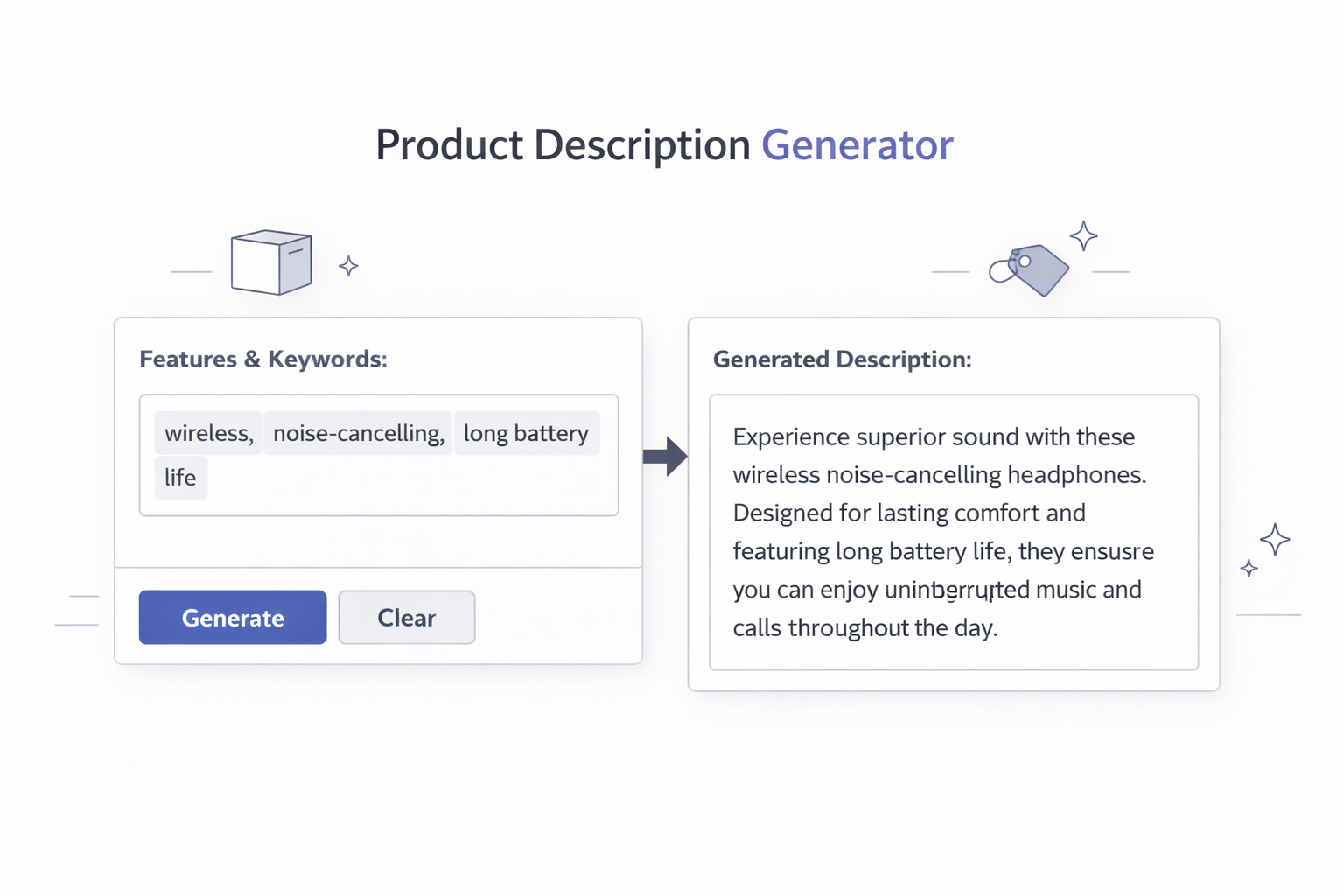 Free Product Description Generator - Poper
