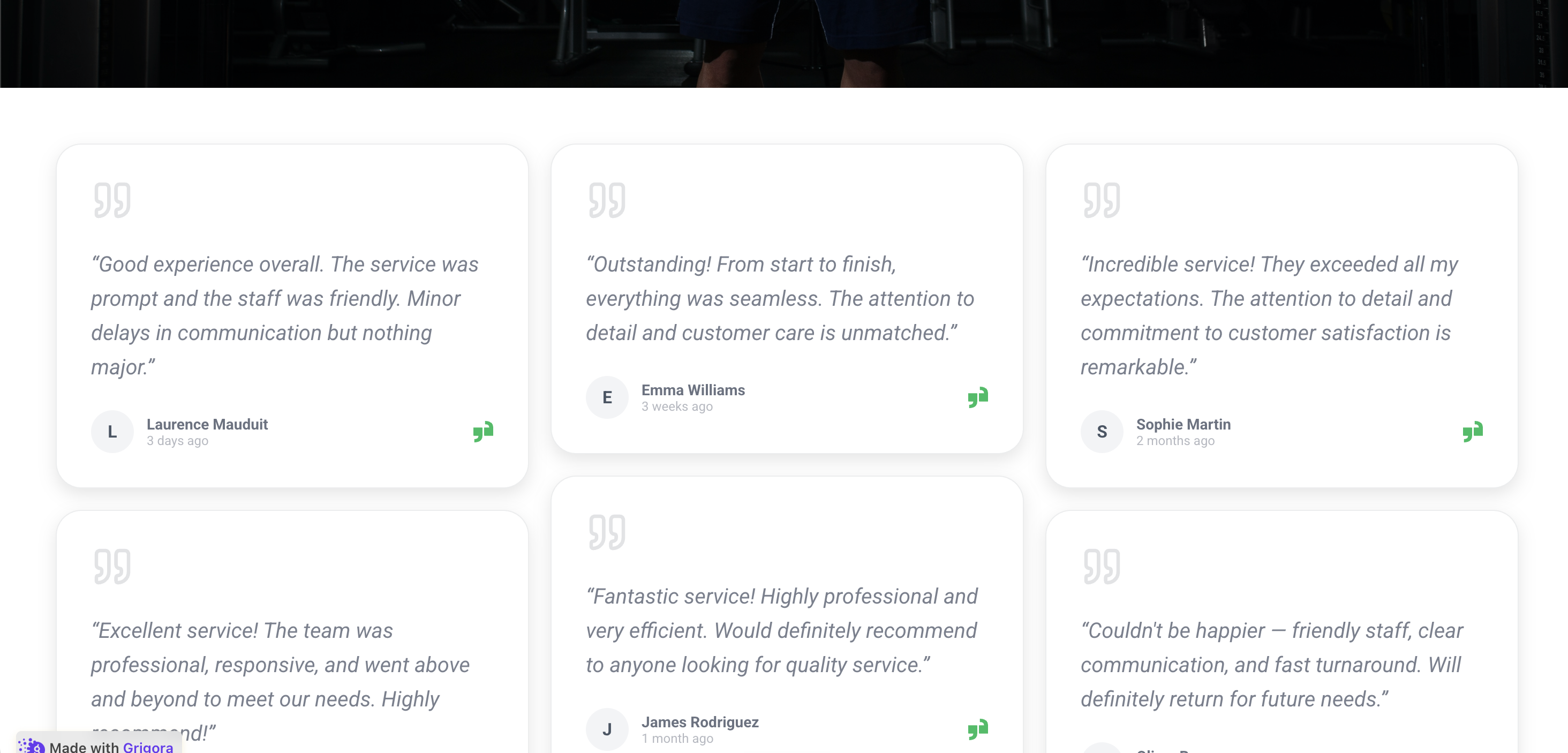 Acme Corp's branded careers page on acme.com with the Poper Glassdoor reviews widget embedded inline, showing the same employee reviews styled in deep burgundy and cream to match the employer brand