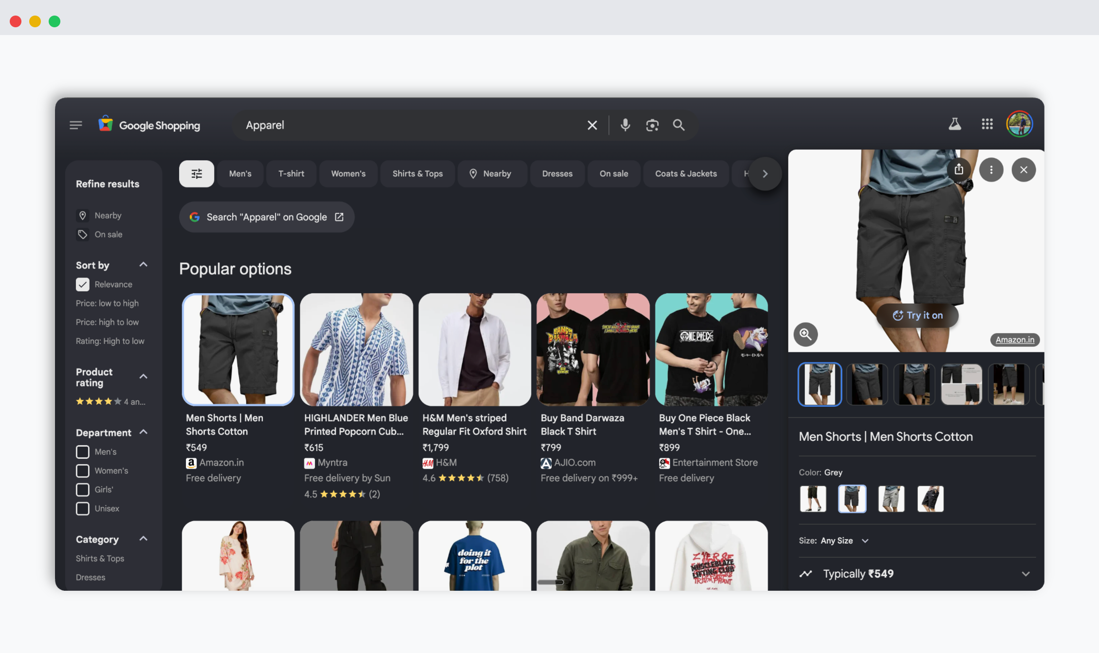 Google Shopping Reviews widget shown on a Shopify product page across mobile, tablet, and desktop