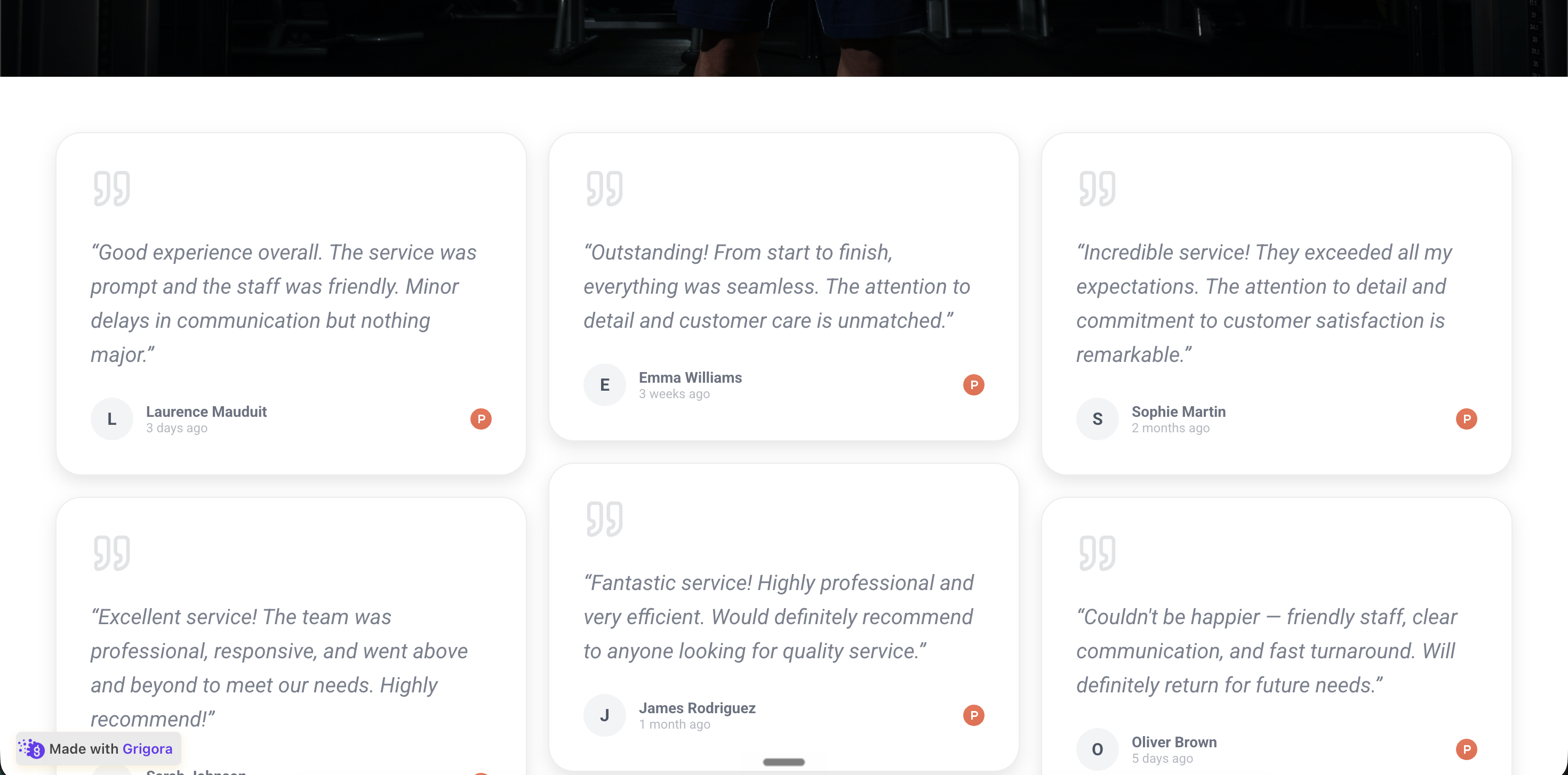 Acme AI's own marketing site at acme-ai.com showing the embedded Poper widget with Product Hunt upvotes, badges, and Maker comments in a deep-purple and cyan brand palette instead of Product Hunt orange