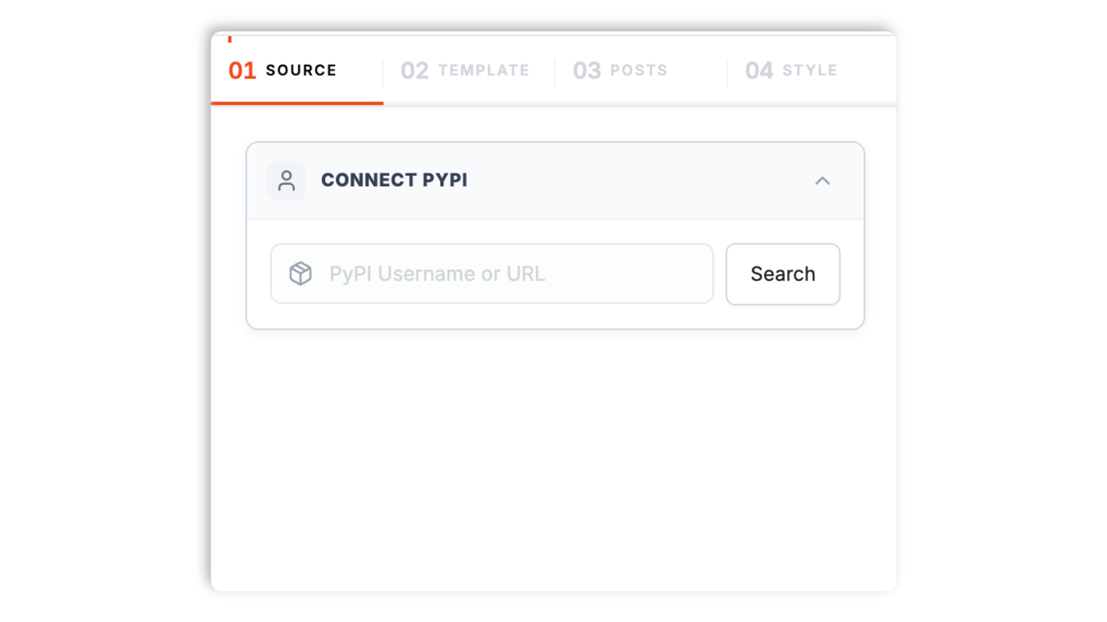 Poper renders a maintainer package list from public PyPI data and available profile data.