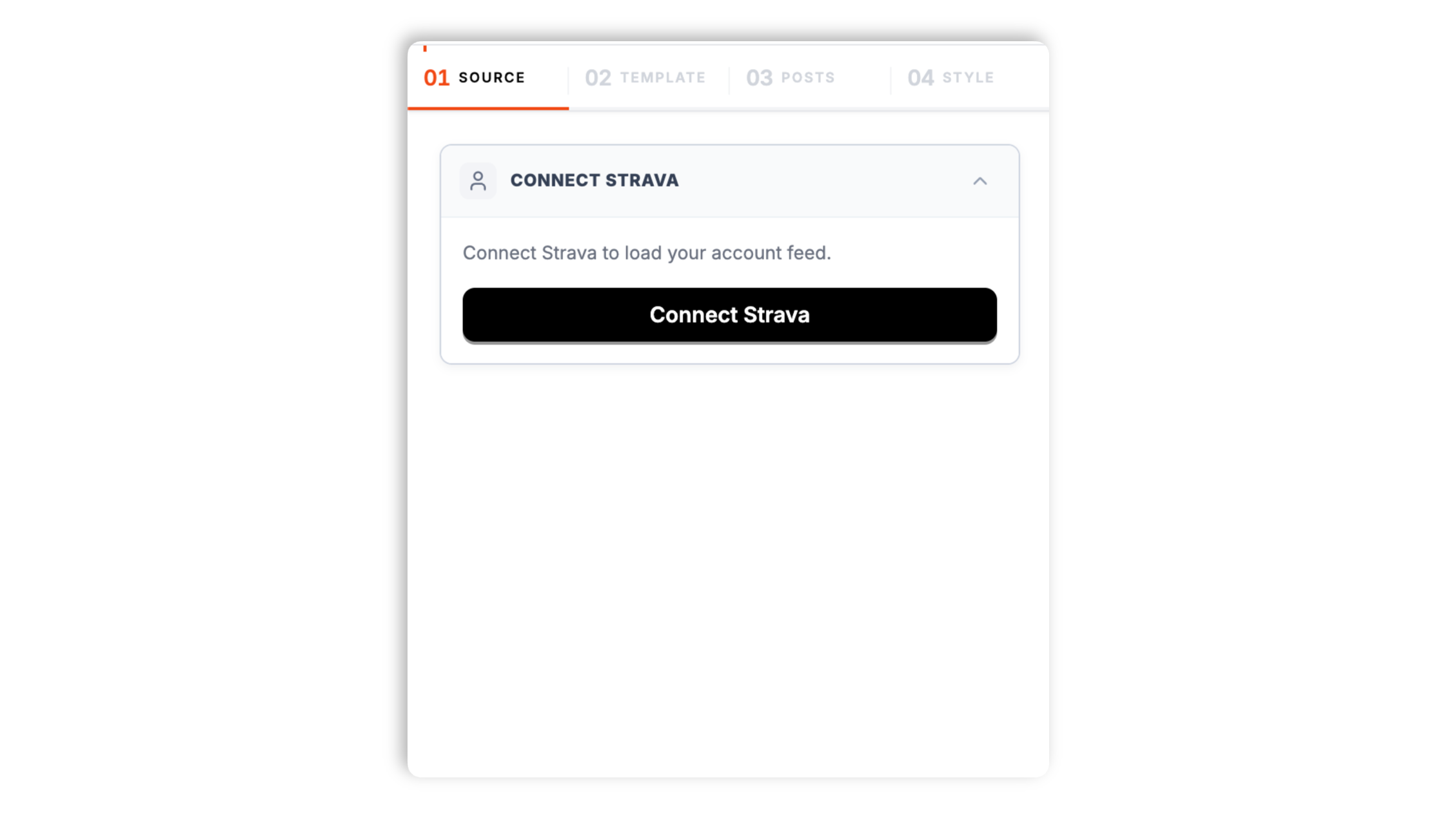 Connect your Strava account step illustration